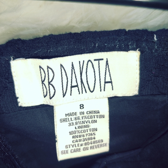 BB DOKOTA Layered Lace Little Black Cocktale Dress STRAPLESS must have *8* 🖤🖤 - Picture 5 of 8